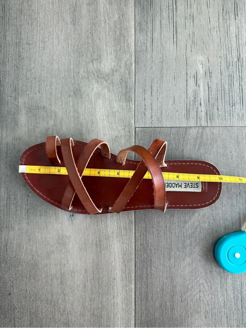 Steve Madden Brown Strappy Sandals